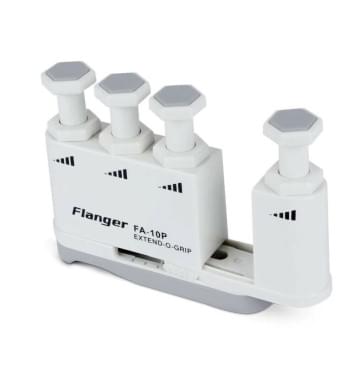 FA-10P-W Extend-O-Grip Тренажер для пальцев, регулируемый, белый, Flanger-0