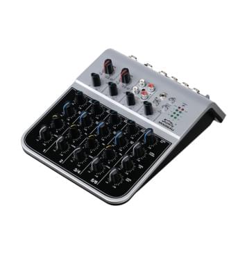 MIX02AU Мини-микшерный пульт, 6 каналов, USB, Soundking-0