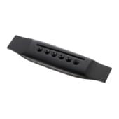 GBE Струнодержатель акустической гитары, черное дерево, WBO GBE Струнодержатель акустической гитары, черное дерево, WBO