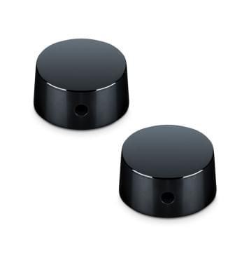 15030400 Ручка потенциометра, черный хром, 2 шт, Schaller-0