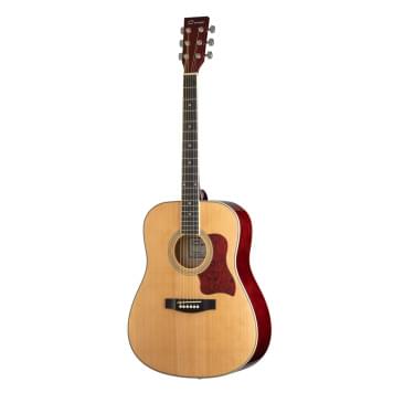 F640-N Акустическая гитара, цвет натуральный, Caraya-0
