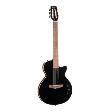 Sunset-Nylectric-II-BK-B Sunset Series Электрогитара, нейлоновые струны, с чехлом, черная, Cort-0