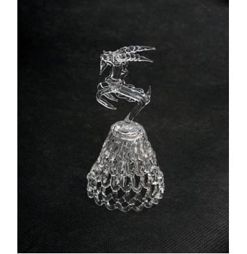 GH-L045 Колокольчик хрустальный «Козерог», малый, Гусь Хрустальный-0