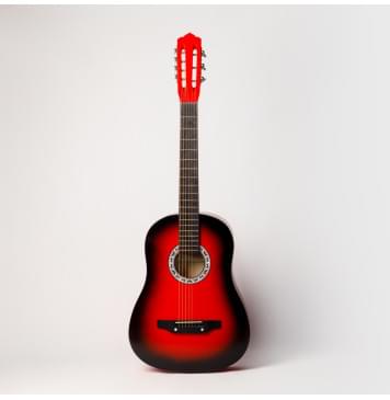ACD-39A-73-R Акустическая гитара, 7-струнная, красный санберст, АККОРД-0
