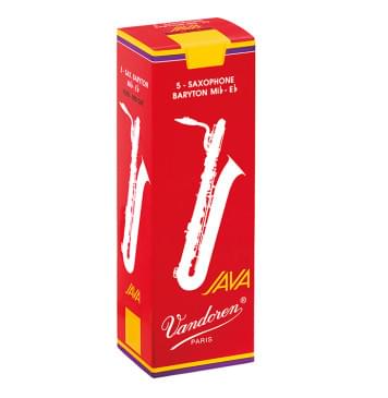 SR3425R JAVA RED CUT Трости для саксофона Баритон №2,5 (5шт) Vandoren-0