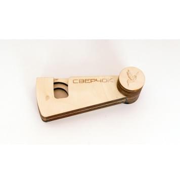 HV10 Чехол деревянный для варгана Сверчок, Мастерская Глазырина-0