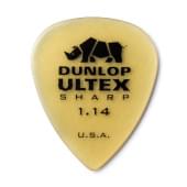 433R1.14 Ultex Sharp Медиаторы 72шт, толщина 1.14мм, Dunlop