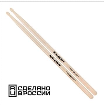 7KLHB5A 5A Барабанные палочки, граб, деревянный наконечник, Kaledin Drumsticks-0