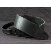 LS.BASS.002 Ремень для гитары/бас-гитары, кожаный, черный, LionStraps