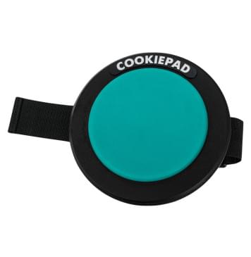 COOKIEPAD-6KZ Cookie Pad Тренировочный пэд наколенный, бесшумный, зеленый, Cookiepad-0