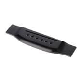 F-2802 Струнодержатель акустической гитары, черное дерево, Hosco