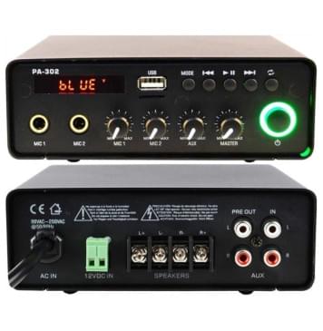 PA302MBT Усилитель мощности трансляционный, 30Вт, Pearller-0