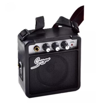 TG-5-BK Гитарный комбоусилитель, портативный, 5Вт, черный, Smiger-0
