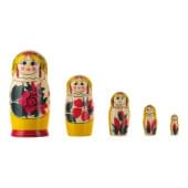 LHM10108 Матрешка традиционная 5 кукольн