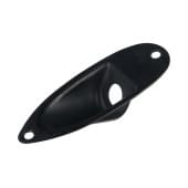 HJ101-BK Накладка выходного разъема гитары, черная, Paxphil