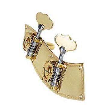 BXZ-28 Колковая механика на планке для контрабаса 3/4, золотистая, Mirra-0