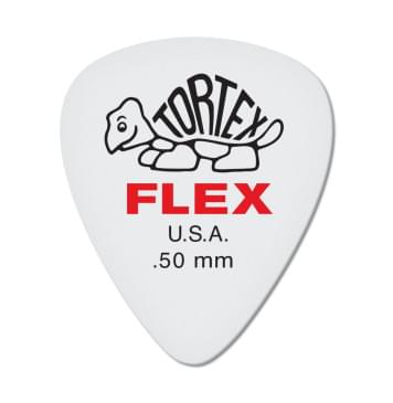 428R.50 Tortex Flex Медиаторы, 72шт, толщина 0,50мм, Dunlop-0