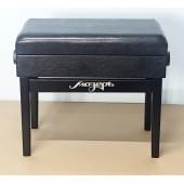 BPM-50/BK Банкетка для пианино или рояля деревянная, черная, Мозеръ