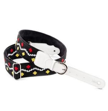 8419612001701 Standard Plus Legend Get Back Black Ремень для гитары, RightOn Straps-0