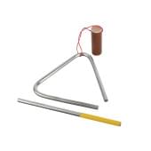 MS-ZH-TR-610 Треугольник с палочкой, диаметр 6 мм, длина стороны 10 см, Мастерская Сереброва