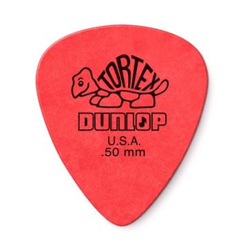 418P.50 Tortex Standard Медиаторы 12шт, толщина 0,50мм, Dunlop-0