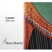 BBLAM-D6-S Отдельная струна D (6 октава) для леверсной арфы, металл, Bow Brand