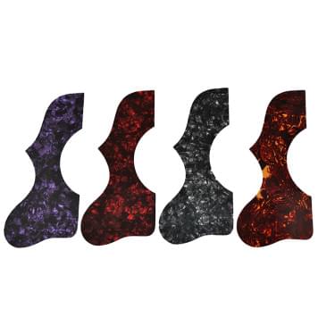 PCG-4L Защитная накладка для леворукой акустической гитары, фигурная, целлулоид, Мозеръ-0