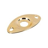 HJ002-GD Накладка выходного разъема гитары, золото, Paxphil