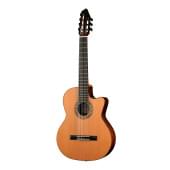 F65CW-7S Performer Series Fiesta Электро-акустическая 7-струнная класс. гитара, с вырезом, Kremona