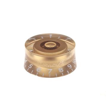 M145-4 Ручка потенциометра LP Style, метрическая, золото (4шт в комплекте), Musiclily-0