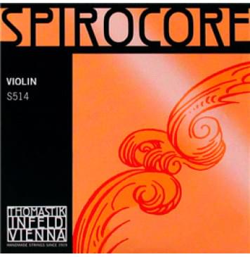S514 Spirocore Комплект струн для скрипки размером 1/2, среднее натяжение, Thomastik-0