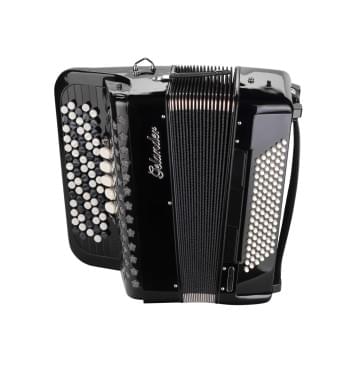 GH5096H-3 Кнопочный аккордеон 72/96, черный, Gelander-0