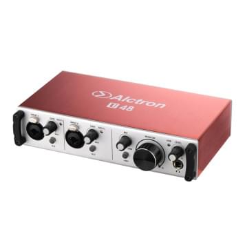 U48 Звуковая карта USB, 24 бит/192 кГц, Alctron-0