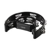 FLT-TW20 Тамбурин на ручке полумесяц 20 пар бубенцов, цвет ассорти, Fleet