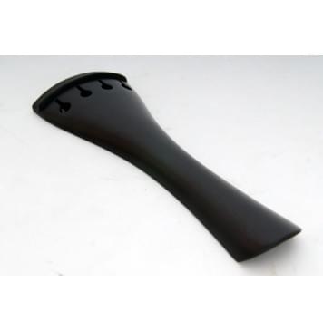 VT01E-2/4 Струнодержатель для скрипки, круглый. Материал - черное дерево. WBO-0