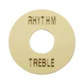 LP-SW-I Накладка под переключатель Treble/Rhythm, кремовая, Hosco