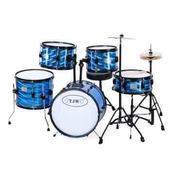 HE165-P2-LB Барабанная установка, голубая, TJW-0