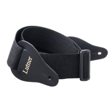 LSG-1-BK Ремень для электрогитары, черный, Lutner-0