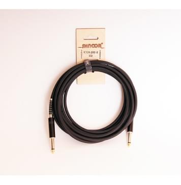 IC124-JMe-B-5m Кабель инструментальный, 6.35мм моно, 5м, SHNOOR-0