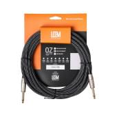 FAS-5(BK/WH) Кабель инструментальный, черный/белый, 5м, Leem