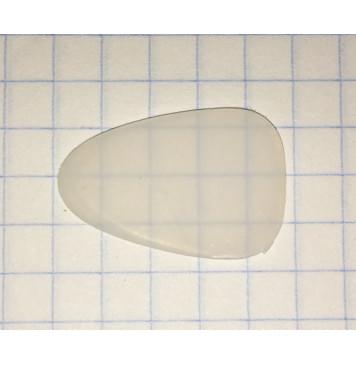 P107 Медиатор капролон для домры малой маленький 1мм, Мозеръ-0