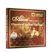 AWR18-N Комплект струн для классической гитары, среднее натяжение, посеребренные, Alice