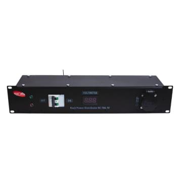 RC708.1V Дистрибьютор питания, рэковый, EDS-0