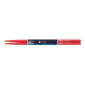 10104009 Colored Series Bluefire 7A RED Барабанные палочки, орех гикори, красные, HUN