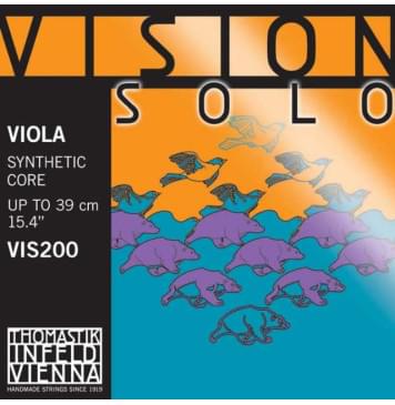 VIS200 Vision Solo Комплект струн для альта размером 4/4, среднее натяжение, Thomastik-0