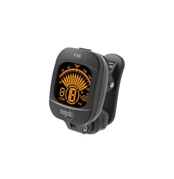 T-5S Тюнер цифровой на прищепке, черный, оранжевая подсветка, Musedo-0