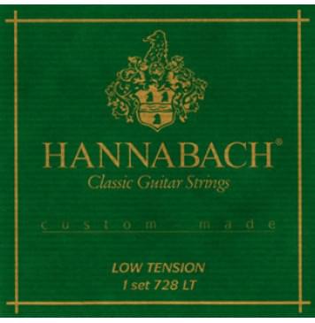 728LT Custom Made Green Комплект струн для классической гитары, низкое натяжение, Hannabach 728LT Custom Made Green Комплект струн для классической гитары, низкое натяжение, Hannabach-0