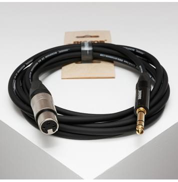 MC226-XFJS-6m Кабель микрофонный, XLRF-6.35мм стерео, 6м, SHNOOR-0
