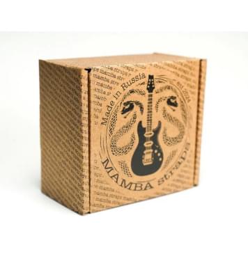 MB5031-055 Ремень для гитары, нейлоновый, темно-коричневый, Mamba straps-0