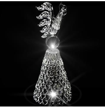 GH-XL035 Колокольчик хрустальный «Петух», большой, Гусь Хрустальный-0